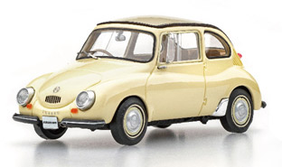 EBBRO (エブロ) 1/43 ★スバル 360 1958 アイボリー ※レジン製