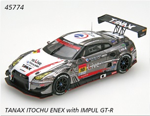 EBBRO (エブロ) 1/43 ◆TANAX ITOCHU ENEX with IMPUL GT-R SUPER GT GT300 2020 No.10