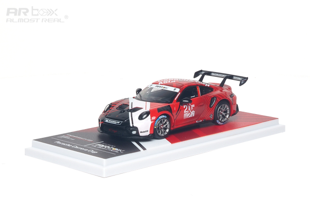 [予約]ALMOST REAL 1/64 (ダイキャスト製) Porsche 911 Cup Porsche ARbox カレラカップ・アジア 2026 ヒーローカー