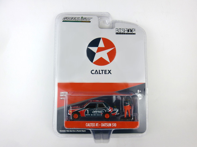 お1人様3個まで】Greenlight(グリーンライト) 1/64 Datsun 510 Caltex