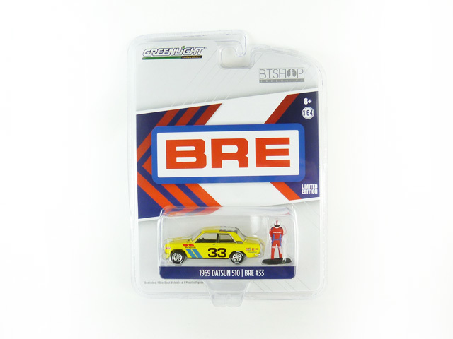 Greenlight(グリーンライト) 1/64 1969 ダットサン 510 BRE #33
