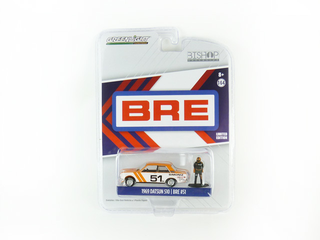 Greenlight(グリーンライト) 1/64 1969 ダットサン 510 BRE #51
