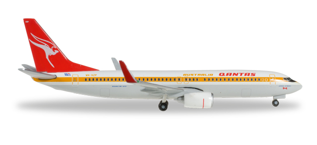 herpa wings 1/500 (ダイキャスト製) 737-800 カンタス航空 "レトロジェット"
