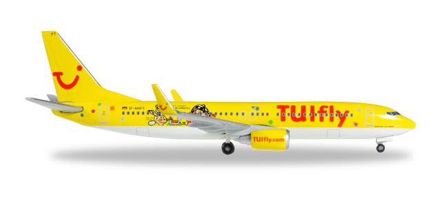 herpa wings 1/500 (ダイキャスト製) 737-800 トゥイフライ 航空 "D?rer & Klexi" D-AHFT