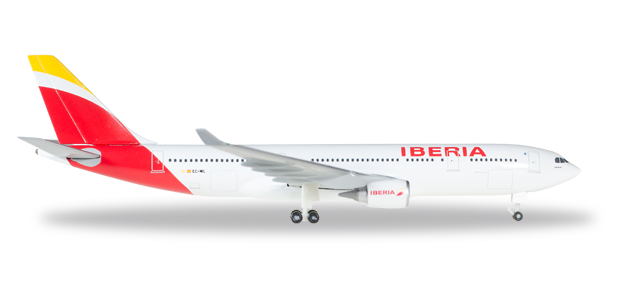 herpa wings 1/500 (ダイキャスト製) A330-200 イベリア航空 EC-MIL "Oaxaca"