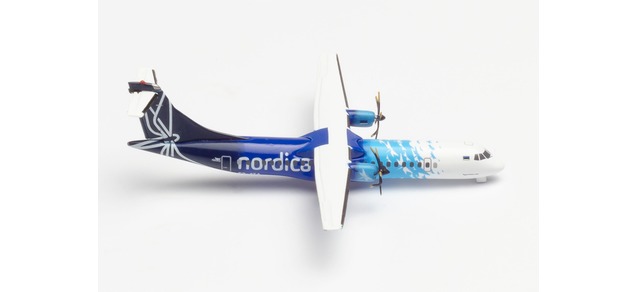 herpa wings 1/500 (ダイキャスト製) ATR-72-600 ノルディカ航空 ES-ATA