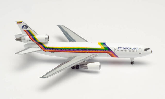 herpa wings 1/500 (ダイキャスト製) DC-10-30 エクアトリアナ航空 HC-BKO