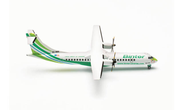 herpa wings 1/500 (ダイキャスト製) ATR-72-600 ビンター・カナリア航空 “Mojo Pic?n” EC-NGG