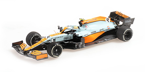 MINICHAMPS（ミニチャンプス） 1/43 マクラーレン F1 チーム MCL35M ランド・ノリス モナコGP 2021 3位入賞