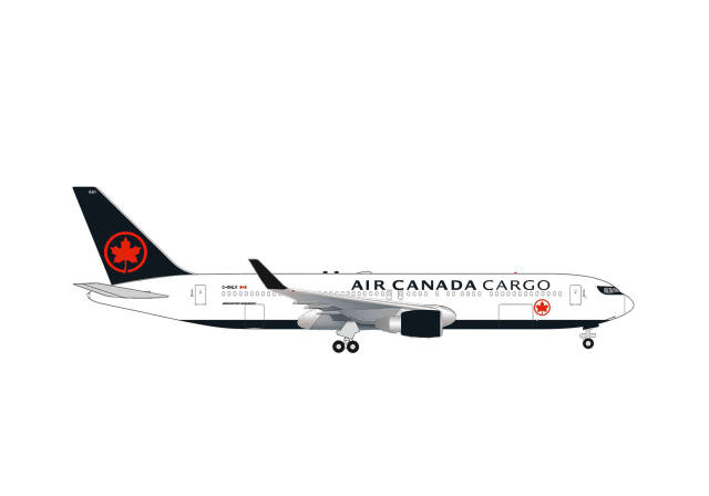 [予約]herpa wings 1/500 (ダイキャスト製) 767-300F エアカナダカーゴ C-GHLV