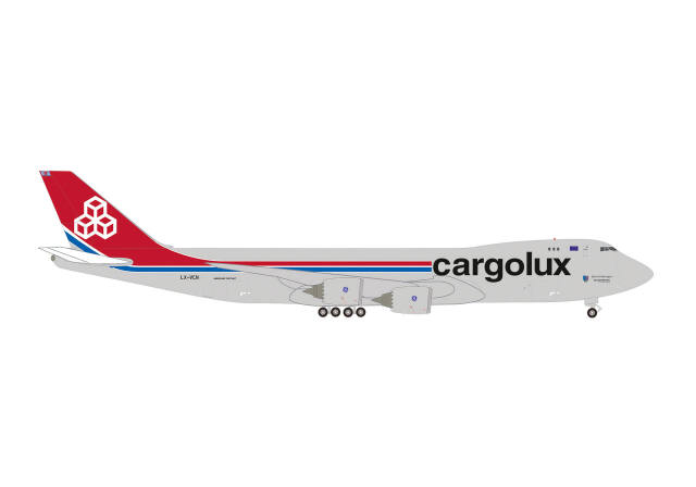 [予約]herpa wings 1/500 (ダイキャスト製) 747-8F カーゴルクス航空 "Spirit of Schengen" LX-VCN