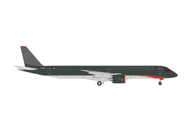[予約]herpa wings 1/500 (ダイキャスト製) E195-E2 ロイヤルヨルダン航空 JY-REA