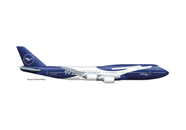 [予約]herpa wings 1/500 (ダイキャスト製) 747-8 ルフトハンザ航空 "100 Jahre" "Niedersachsen" D-ABYN