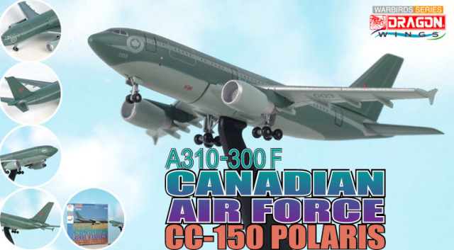 【SALE】Dragon Warbirds 1/400 A310-300F ポラリス カナダ空軍 15003