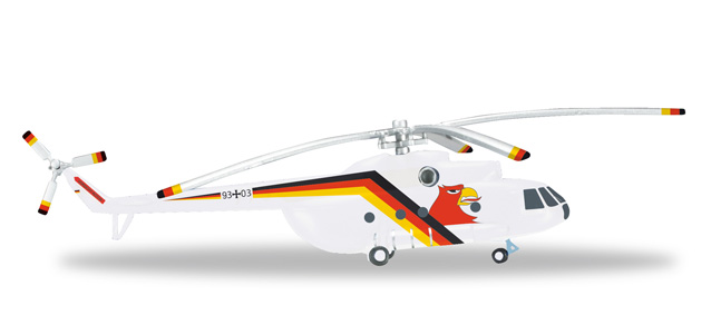 herpa wings 1/200 (ダイキャスト製) Mi-8T ドイツ空軍　LTG65