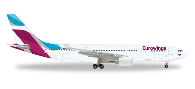 herpa wings 1/200 A330-200 ユーロウイングス