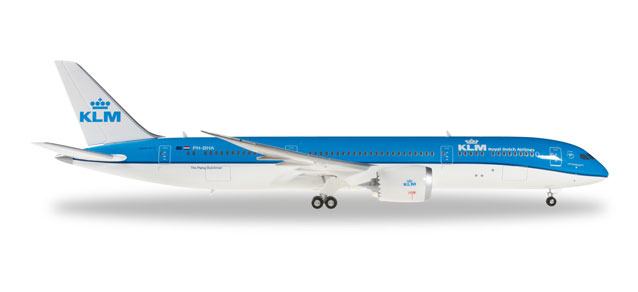 herpa wings 1/200 (プラスチック製) 787-9 KLM オランダ航空 PH-BHA