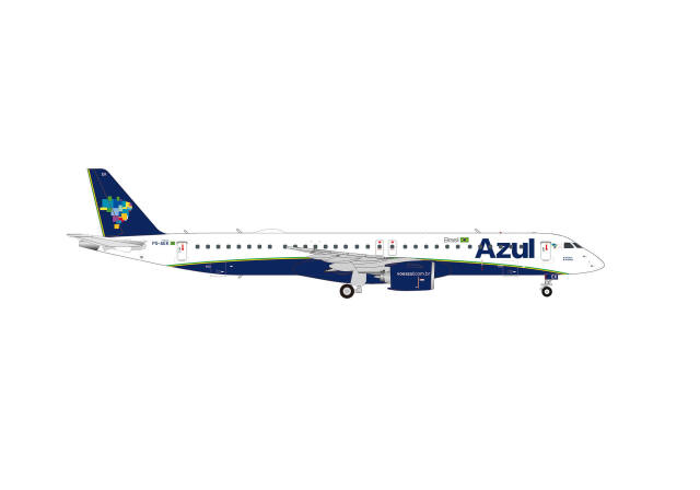 [予約]herpa wings 1/200 (プラスチック製) 1/200 E195-E2 アズール・ブラジル航空 "A de Azul, B de Brasil" PS-AEK