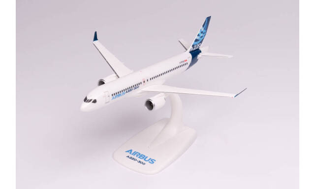herpa wings 1/200 (プラスチック製) A220-300 エアバスハウスカラー C-FFDO ※スナップフィット