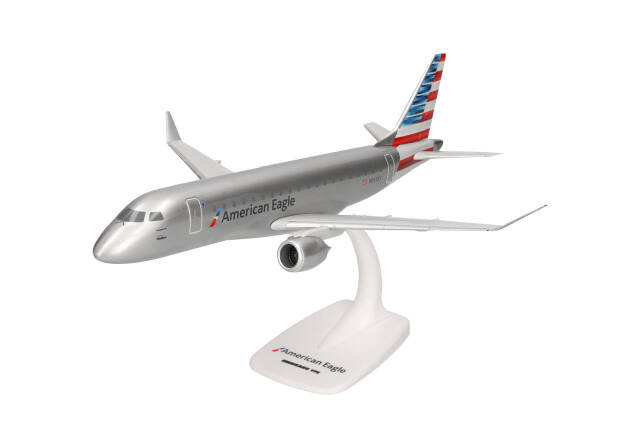 [予約]herpa wings 1/100 (プラスチック製) E175 アメリカン・イーグル N515SY ※スナップフィット