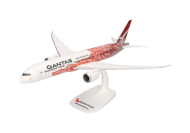 [予約]herpa wings 1/200 (プラスチック製) 787-9 カンタス航空 "Yam Dreaming" "Emily Kame Kngwarreye" VH-ZND ※スナップフィット