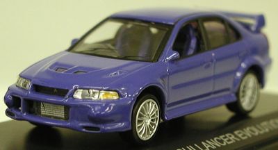 CARISMA（カリスマ） 1/64 三菱 ランサーエボリューションVI (ブルー)