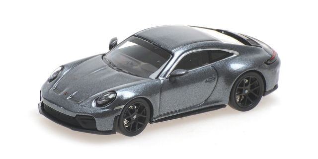 MINICHAMPS64(ミニチャンプス64) 1/64 (ダイキャスト製) ポルシェ 911 (992.2) GT3 ツーリング 2025 グレーメタリック