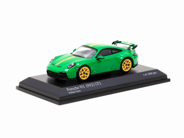 MINICHAMPS64(ミニチャンプス64) 1/64 Porsche 911 (992) GT3 Python Green