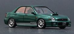 BM CREATIONS（ビーエムクリエーションズ） 1/64 スバル インプレッサ WRX 2001 カスタムグリーン JDM ※右ハンドル