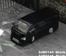 BM CREATIONS（ビーエムクリエーションズ） 1/64 トヨタ ハイエース 2015 ブラック ※右ハンドル