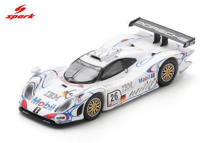 [予約]Spark(スパーク) 1/64 (ダイキャスト製) Porsche 911 GT1 No.26 Winner Le Mans 24H 1998 A.McNish／L.A?ello／S.Ortelli