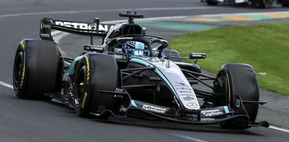 [予約]Spark(スパーク) 1/64 (ダイキャスト製) Mercedes-AMG PETRONAS Formula One Team W17 No.63 Winner Australian GP 2026 George Russell