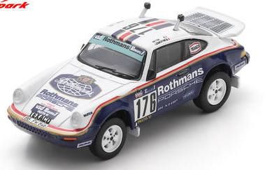 [予約]Spark(スパーク) 1/64 (ダイキャスト製) Porsche 953 No.176 Winner Paris-Dakar Rally 1984 R.Megte／D.Lemoyne