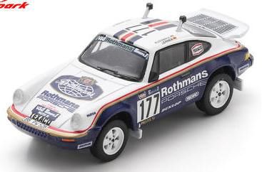 [予約]Spark(スパーク) 1/64 (ダイキャスト製) Porsche 953 No.177 Paris-Dakar Rally 1984 R.Kussmaul／E.Lerner