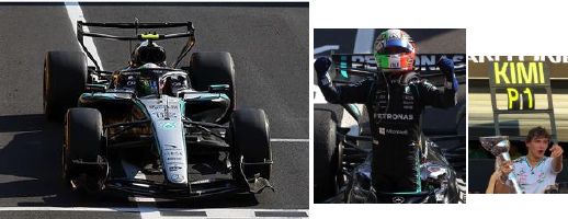 [予約]Spark(スパーク) 1/64 (ダイキャスト製) Mercedes-AMG Petronas Formula 1 Team W17 No.12 Winner Italian GP 2026 Kimi Antonelli With figurine andpit boards