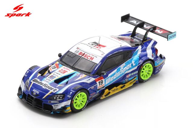Spark(スパーク) 1/64 (ダイキャスト製) WedsSport ADVAN GR Supra TGR TEAM WedsSport BANDOH No.19 GT500 SUPER GT 2025 Y.Kunimoto／S.Sakaguchi