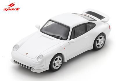 [予約]Spark(スパーク) 1/64 (ダイキャスト製) Porsche 911(993) RS (White with silver wheels)