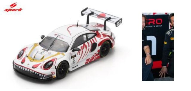 [予約]Spark(スパーク) 1/64 (ダイキャスト製) Porsche GT3 R No.8 AO Racing Winner Suzuka 1000km 2026 L.Heinrich／A.Picariello／J.Andlauer