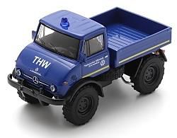 Schuco(シュコー) 1/64 (ダイキャスト製) Unimog U406 THW
