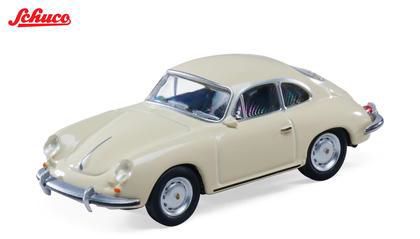 [予約]Schuco(シュコー) 1/64 (ダイキャスト製) 1964 Porsche 356 Carrera 2, ivory