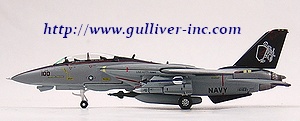 Gulliver200 1/200 (ダイキャスト製) F-14A VF-154 ブラックナイツ 2000