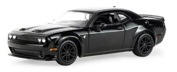 [予約]グリーンライト 1/64 (ダイキャスト製) 2023 ダッジ チャレンジャー SRT ヘルキャット  ワイドボディ ブラック ※並行輸入品