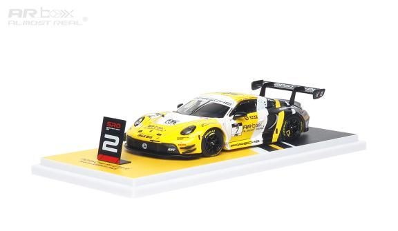 ALMOST REAL 1/64 (ダイキャスト製) Porsche 911 GT3 R - Suzuka 1000Km 2025 #7