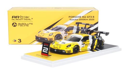 ALMOST REAL 1/64 (ダイキャスト製) Porsche 911 GT3 R - Suzuka