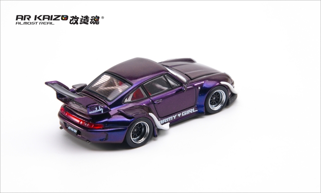 AR KAIZO 1/64 (ダイキャスト製) RWB 993 ARMY GIRL