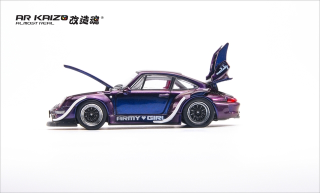 AR KAIZO 1/64 (ダイキャスト製) RWB 993 ARMY GIRL