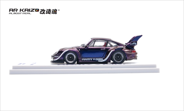 AR KAIZO 1/64 (ダイキャスト製) RWB 993 ARMY GIRL