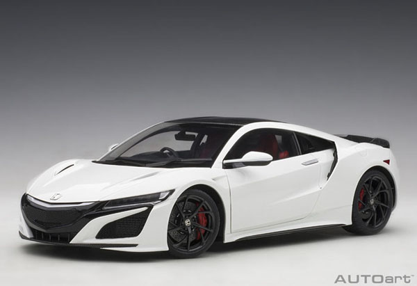 AUTOart (オートアート) 1/18 ホンダ NSX （NC1） 2016 （130Rホワイト 
