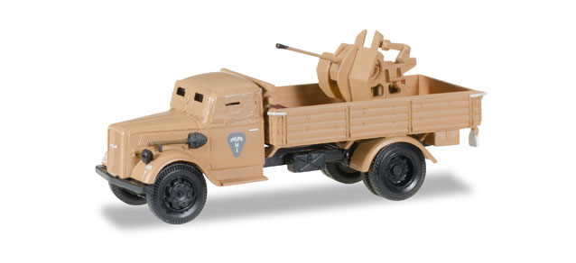 herpa Cars&Trucks 1/87 オペルブリッツ LKW装甲車20mm砲 搭載車
