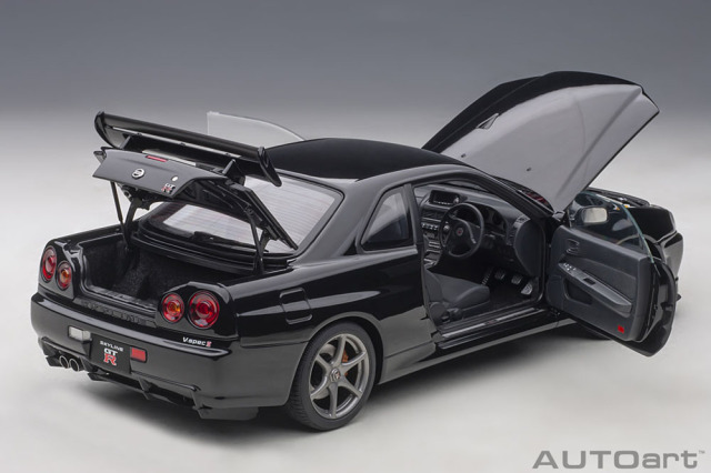 新品 1/18 オートアート スカイライン GT-R R34 Vスペック II AUTOart 1/18 日産 スカイライン GT-R （R34） Vスペック II